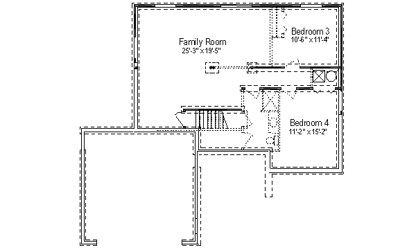 lower floor house blueprint