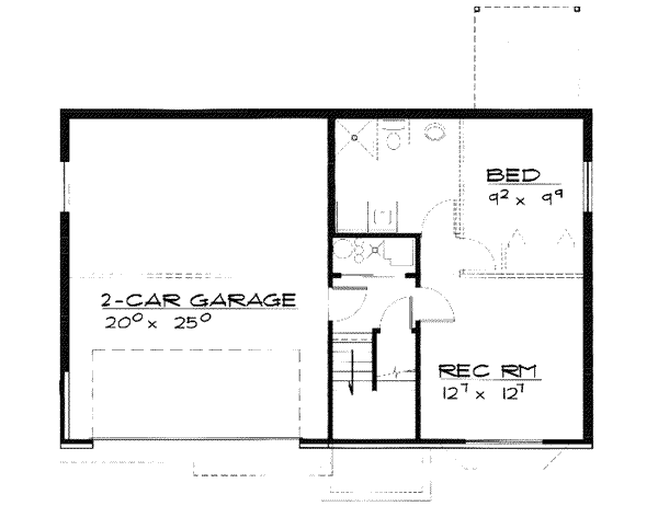 lower floor house blueprint