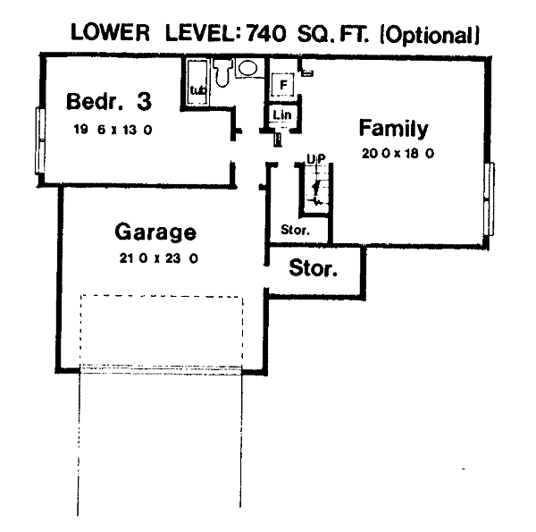 lower floor house blueprint