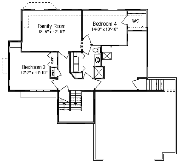 lower floor house blueprint