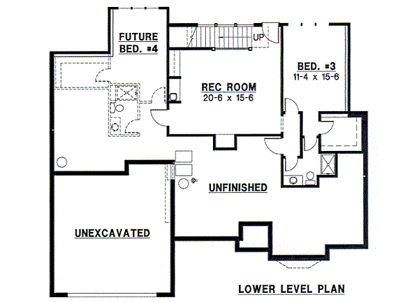 lower floor house blueprint