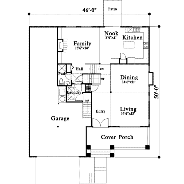 House 10533 Blueprint details, floor plans