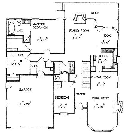 House 30091 Blueprint Details Floor Plans