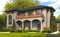 italian villa house plans