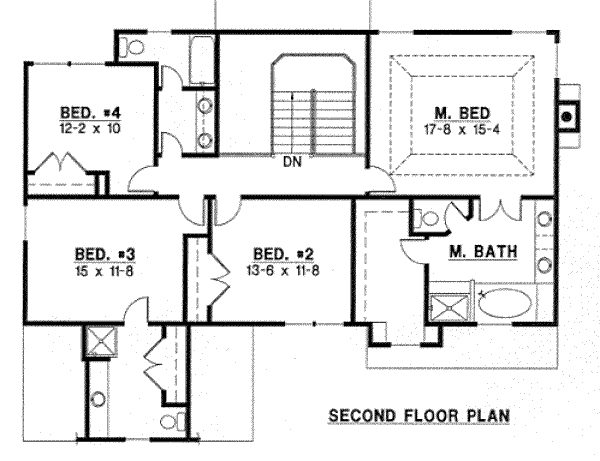 upper floor house blueprint