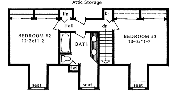 upper floor house blueprint