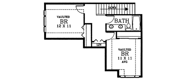 upper floor house blueprint