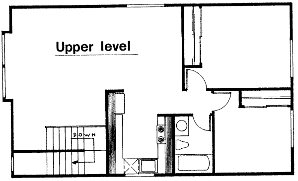 upper floor house blueprint