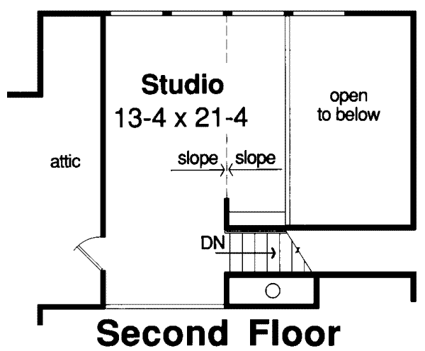 upper floor house blueprint