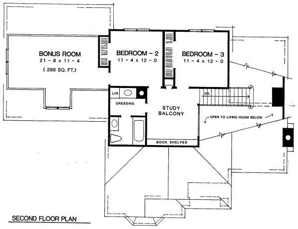 upper floor house blueprint