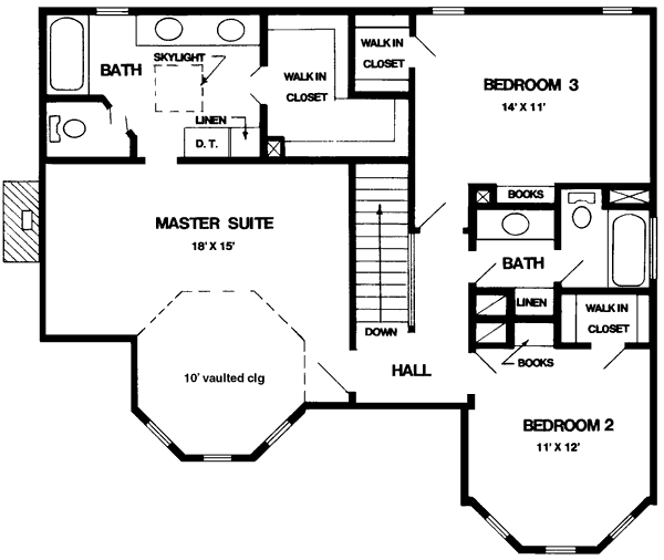 upper floor house blueprint