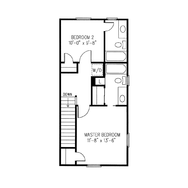 upper floor house blueprint