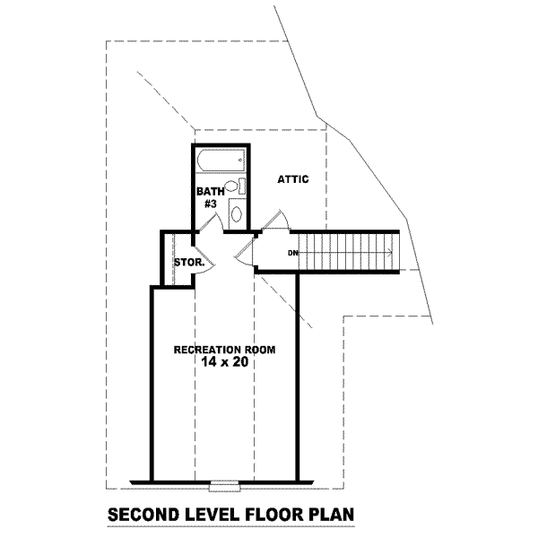 upper floor house blueprint