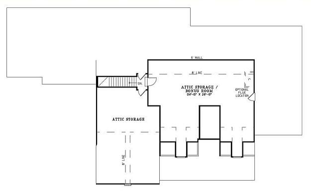 upper floor house blueprint
