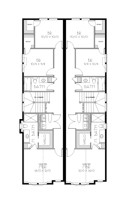 upper floor house blueprint