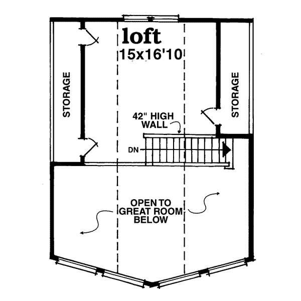 upper floor house blueprint