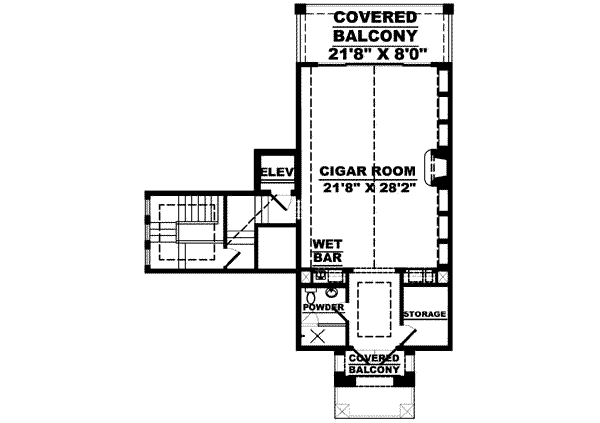extra floor house blueprint