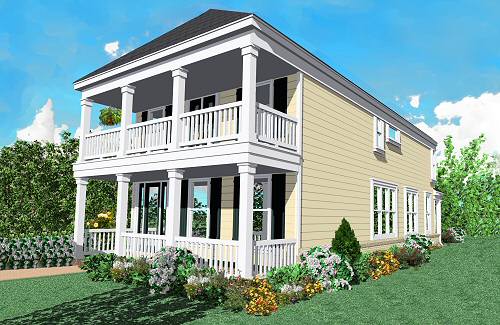 house elevation