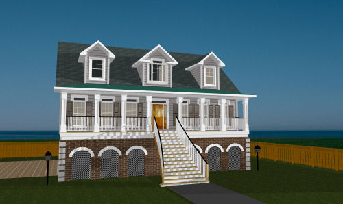 house elevation