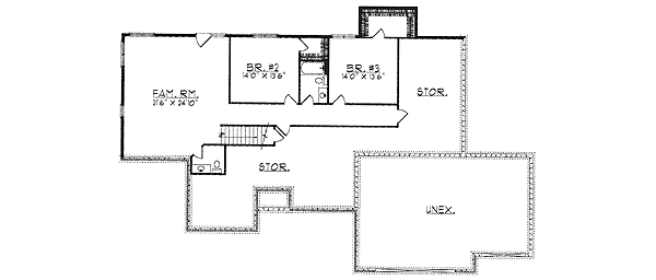 lower floor house blueprint