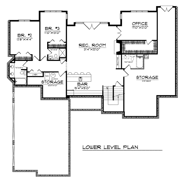 lower floor house blueprint