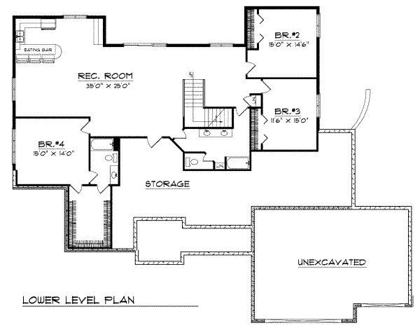 lower floor house blueprint