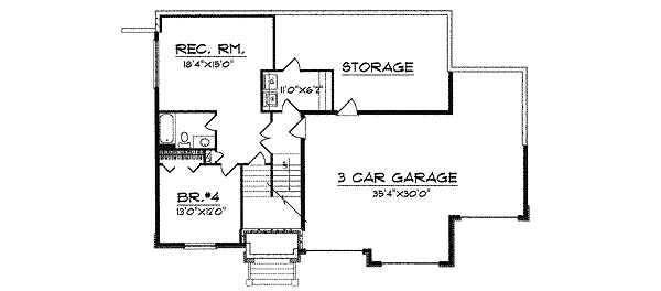 lower floor house blueprint