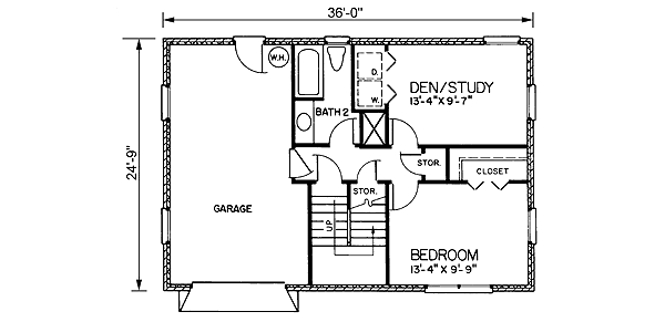lower floor house blueprint