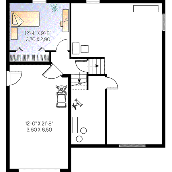 lower floor house blueprint