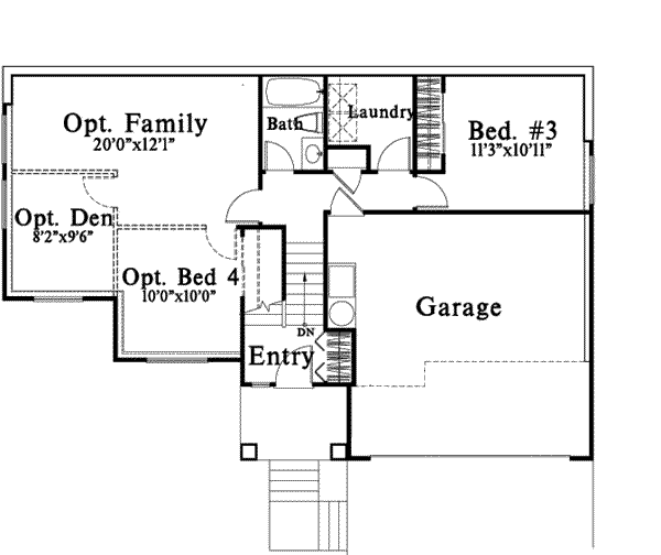lower floor house blueprint
