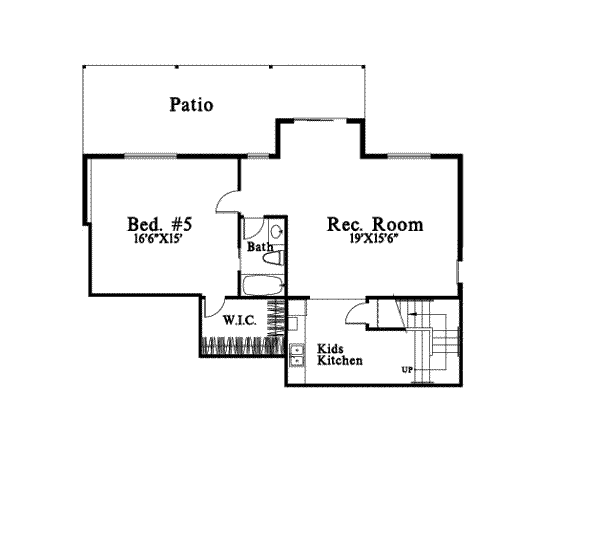 lower floor house blueprint