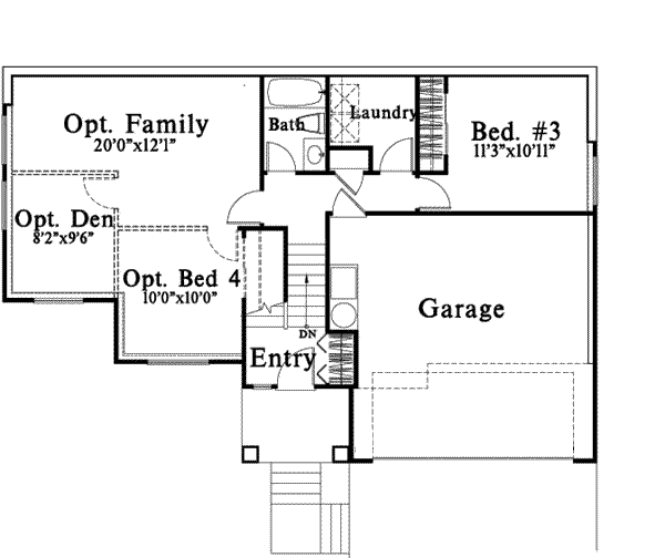 lower floor house blueprint
