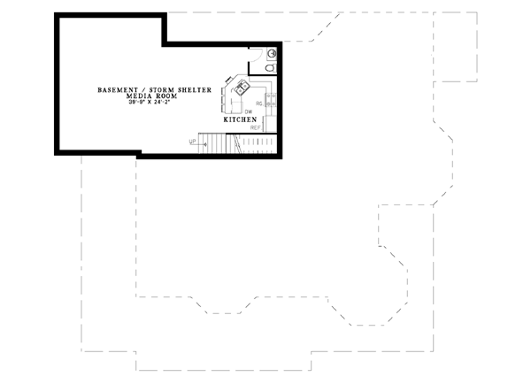 lower floor house blueprint
