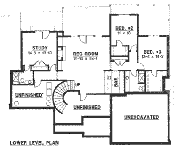 lower floor house blueprint