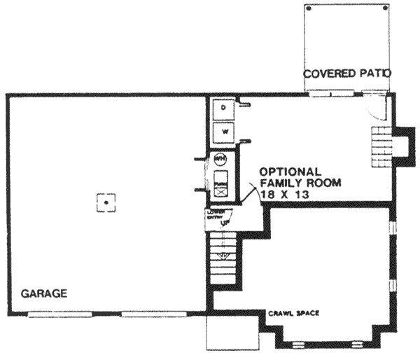 lower floor house blueprint