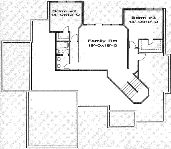 lower floor house blueprint