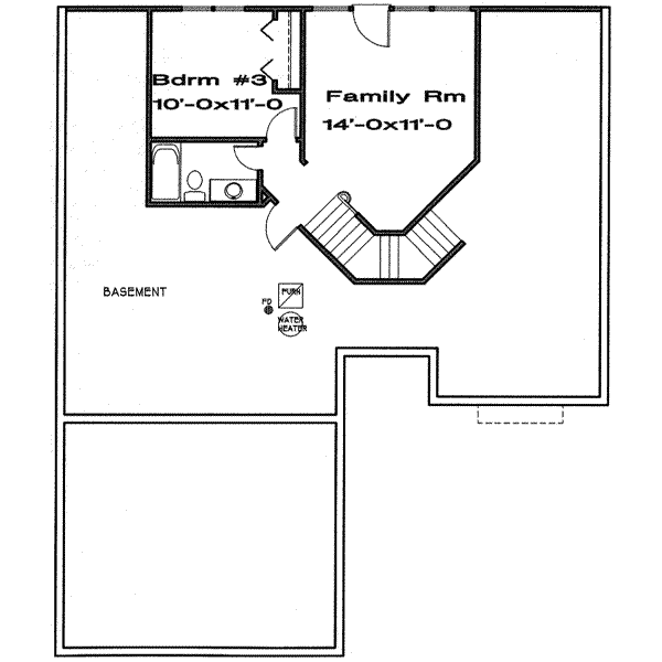 lower floor house blueprint