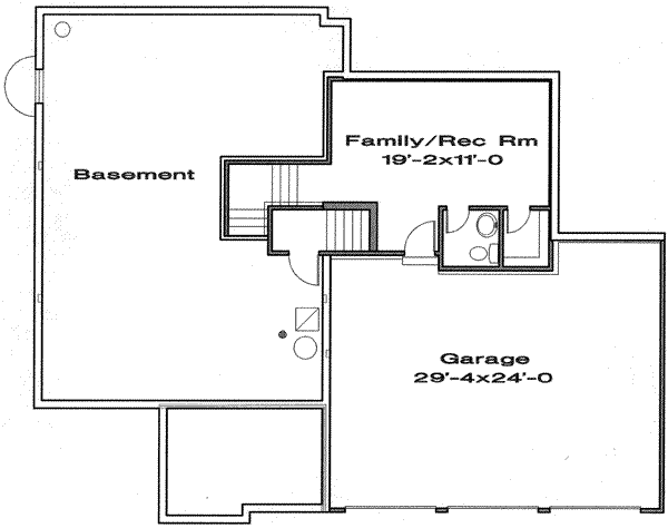 lower floor house blueprint