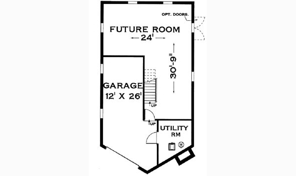 lower floor house blueprint
