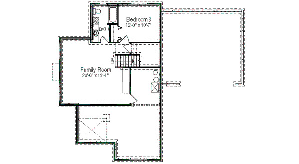 lower floor house blueprint
