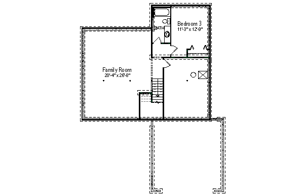 lower floor house blueprint
