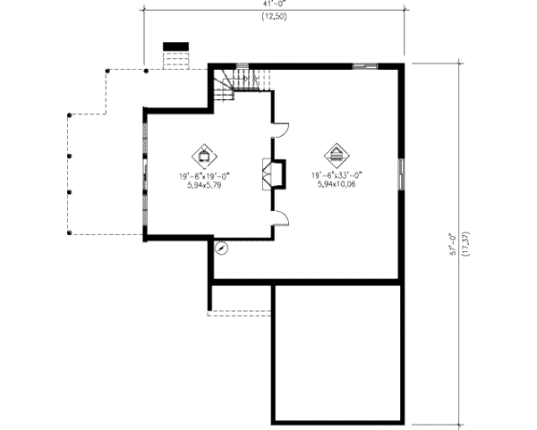 lower floor house blueprint
