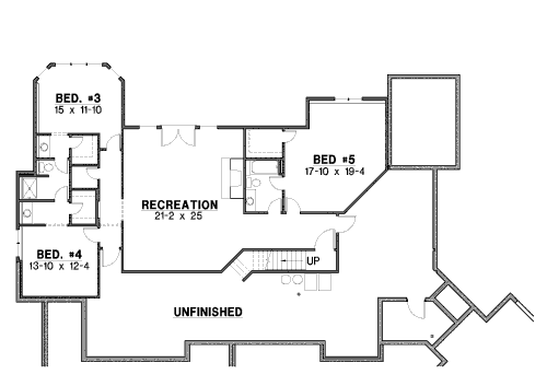 lower floor house blueprint