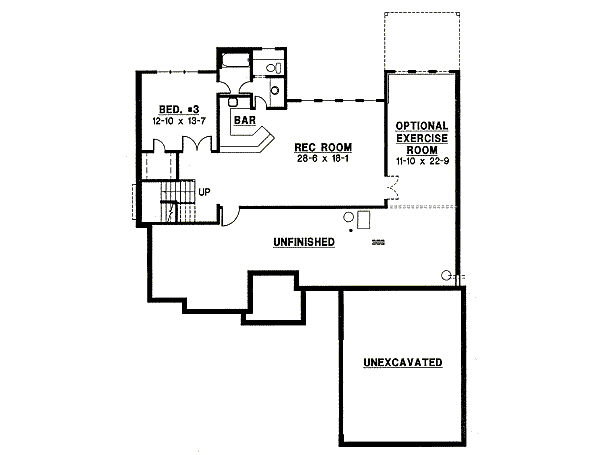 lower floor house blueprint