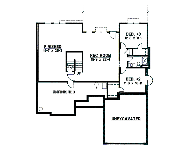 lower floor house blueprint