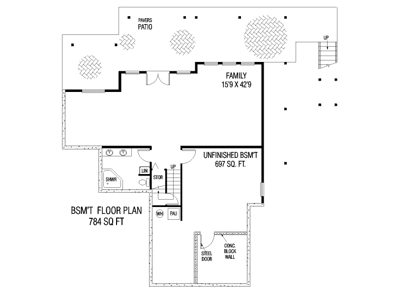 lower floor house blueprint