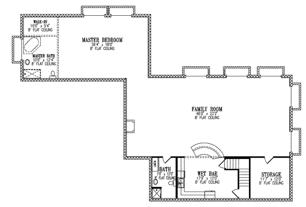 lower floor house blueprint