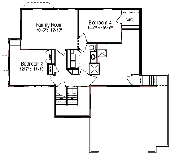 lower floor house blueprint