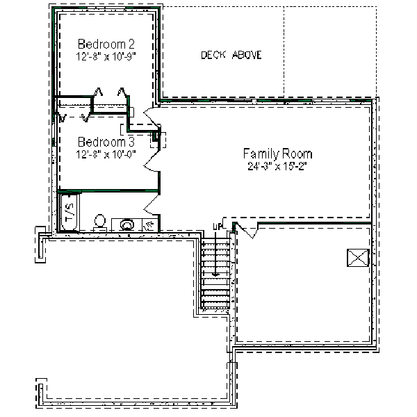 lower floor house blueprint