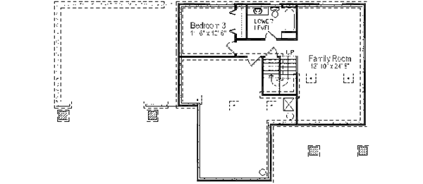 lower floor house blueprint